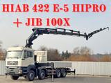 MAN TGA 35.430 * HIAB 422 E - 5 HIPRO + JIB 100X - MAN 422
