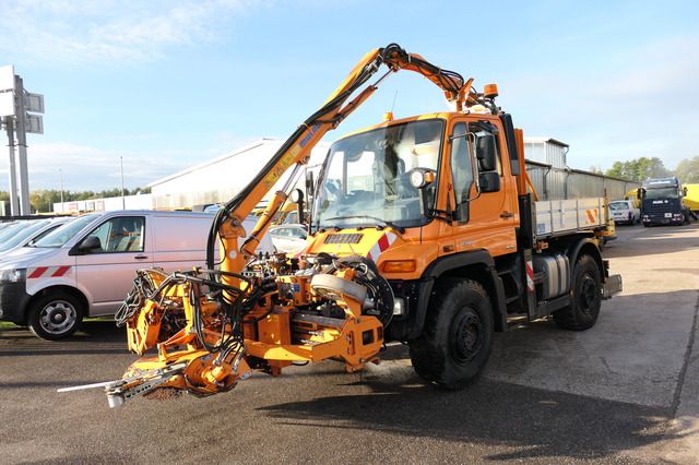 Unimog U400 405/12 Vario Pilot MULAG RMK 1200 KLIMA AHK