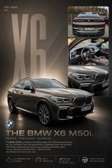 BMW X6 M50 M50i - Top Ausstattung 