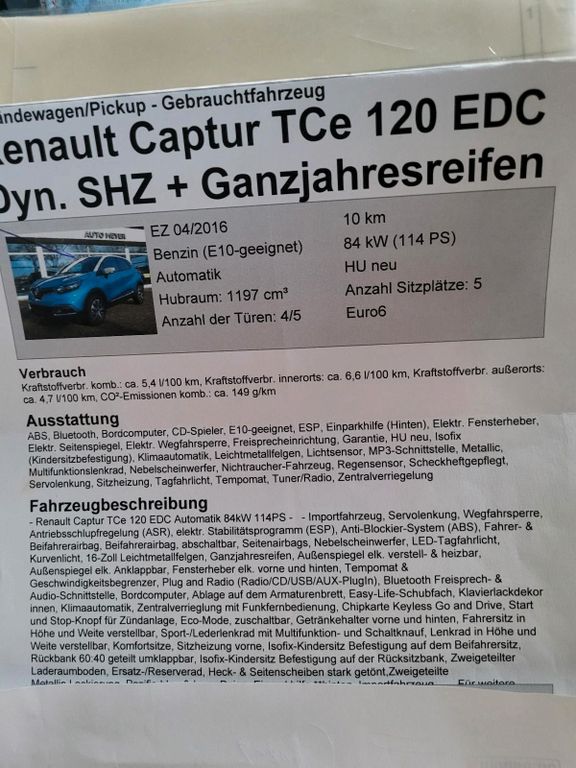 Image of Renault Captur