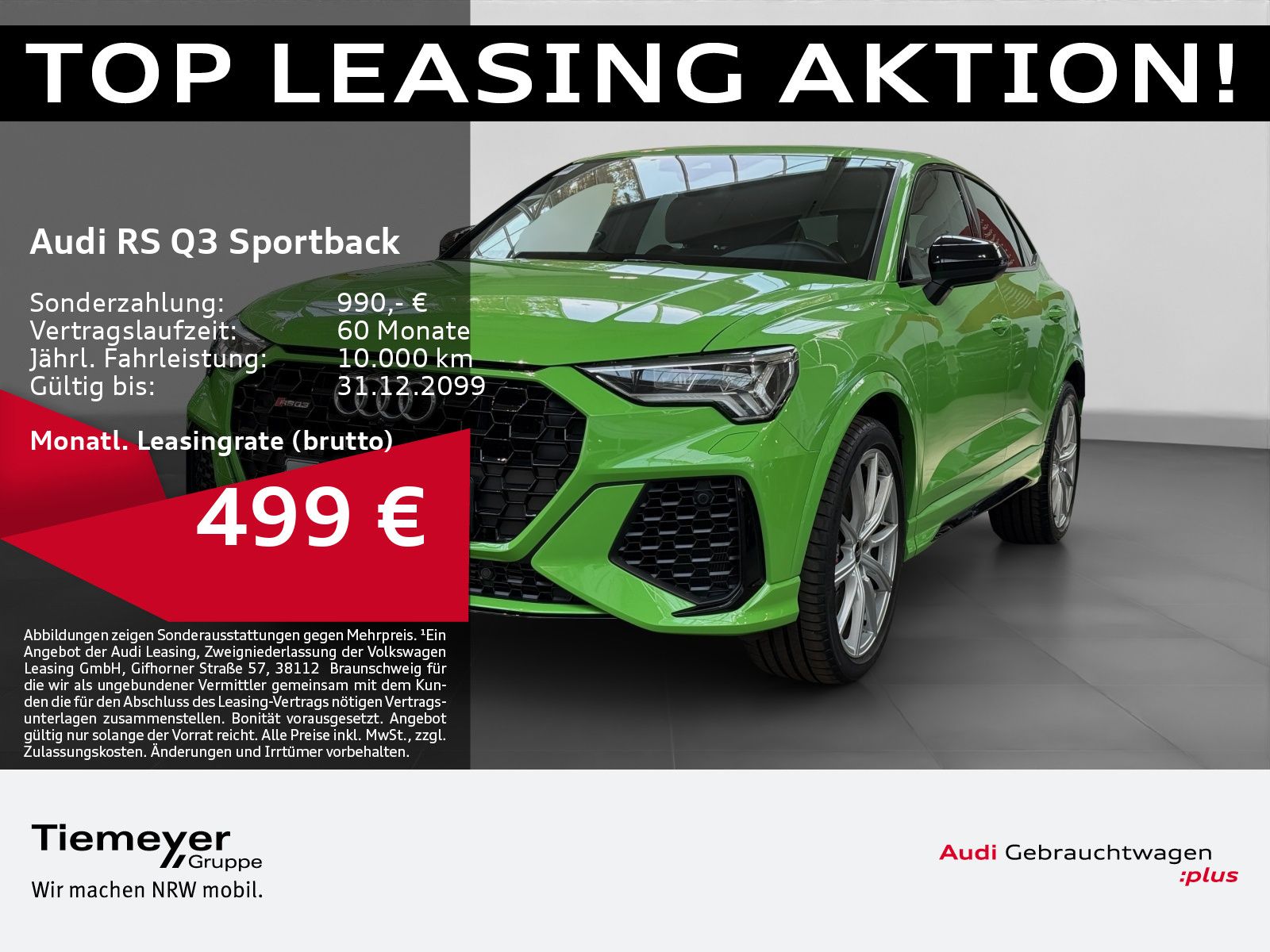 Audi RSQ3 Sportback Q LM20 OPTIKPKT VIRTUAL SPORTSITZ