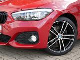 BMW 118 d xDRIVE M-SPORT+NAVI+18Z.+LEDER+PDC+SHZ - rote BMW 118