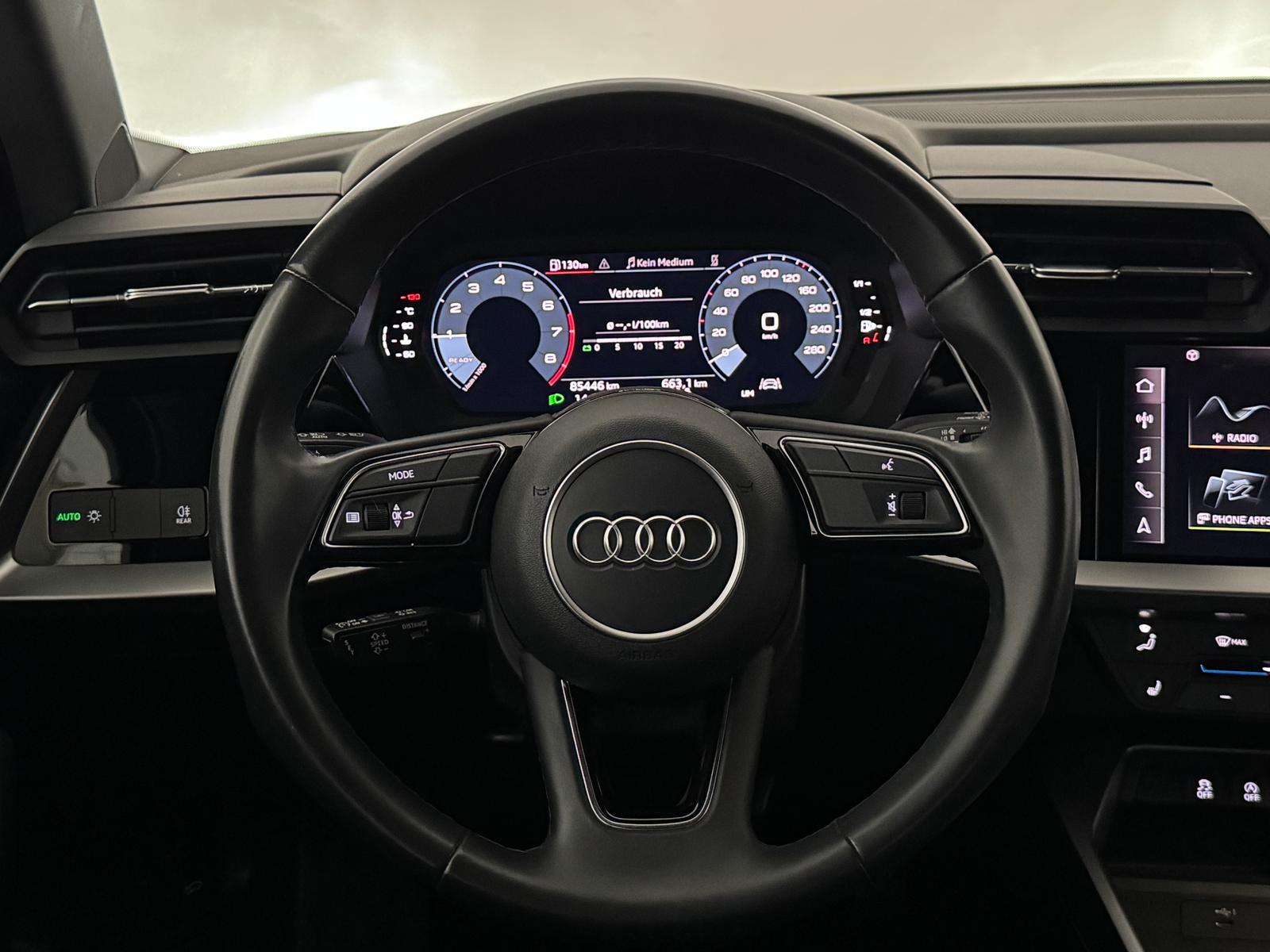 Audi A3 TFSI 30 SB advanced Virtual LED Parkhilfe 1Hd, миниатюра 14