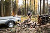 Humbaur HA 102111 Feste Stirnwand gebremst Anhänger - Motorradanhänger Gebremst