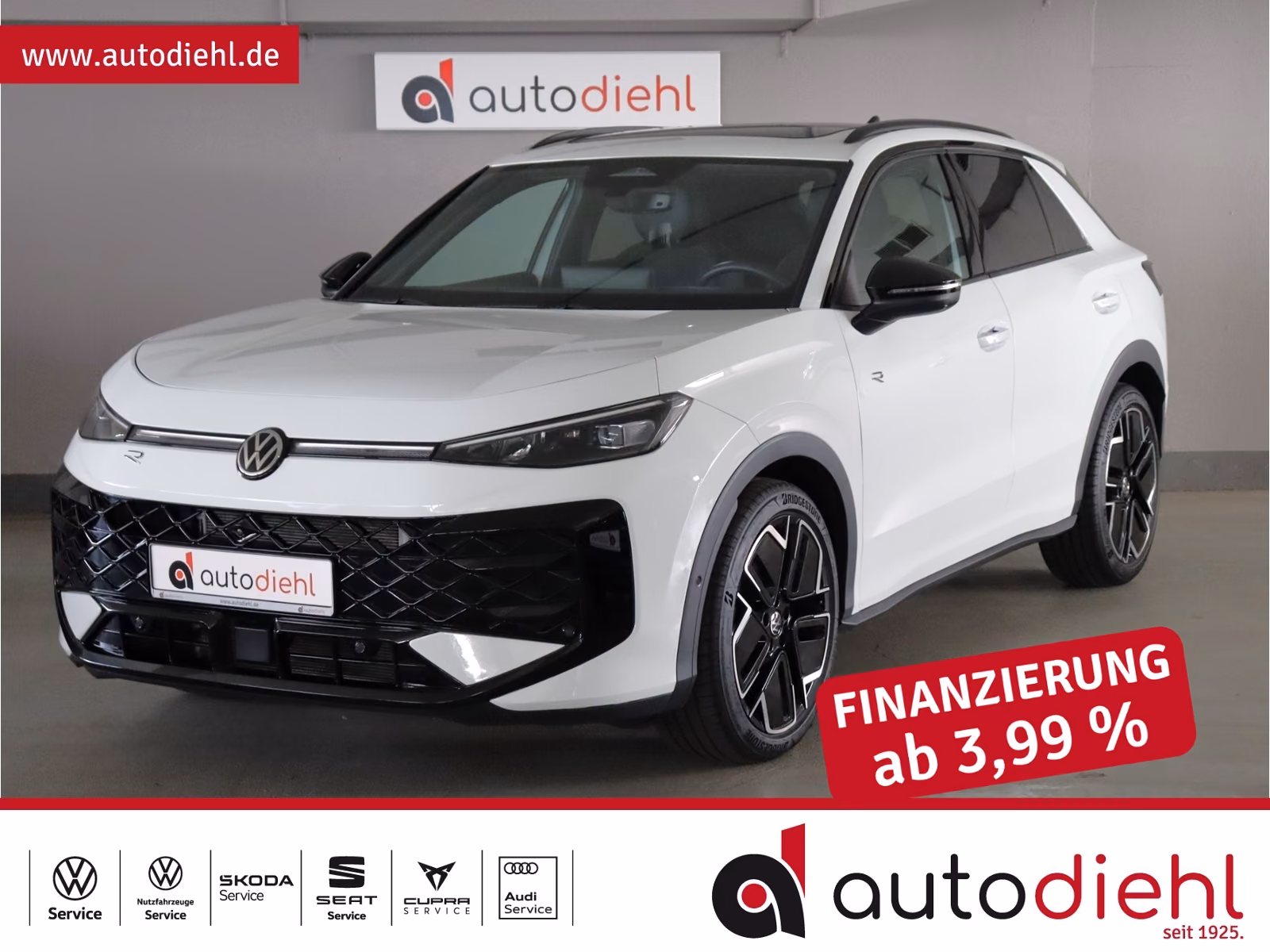 Volkswagen T-Roc 1.5 eTSI DSG R-Line*Pano*HUD*Keyless