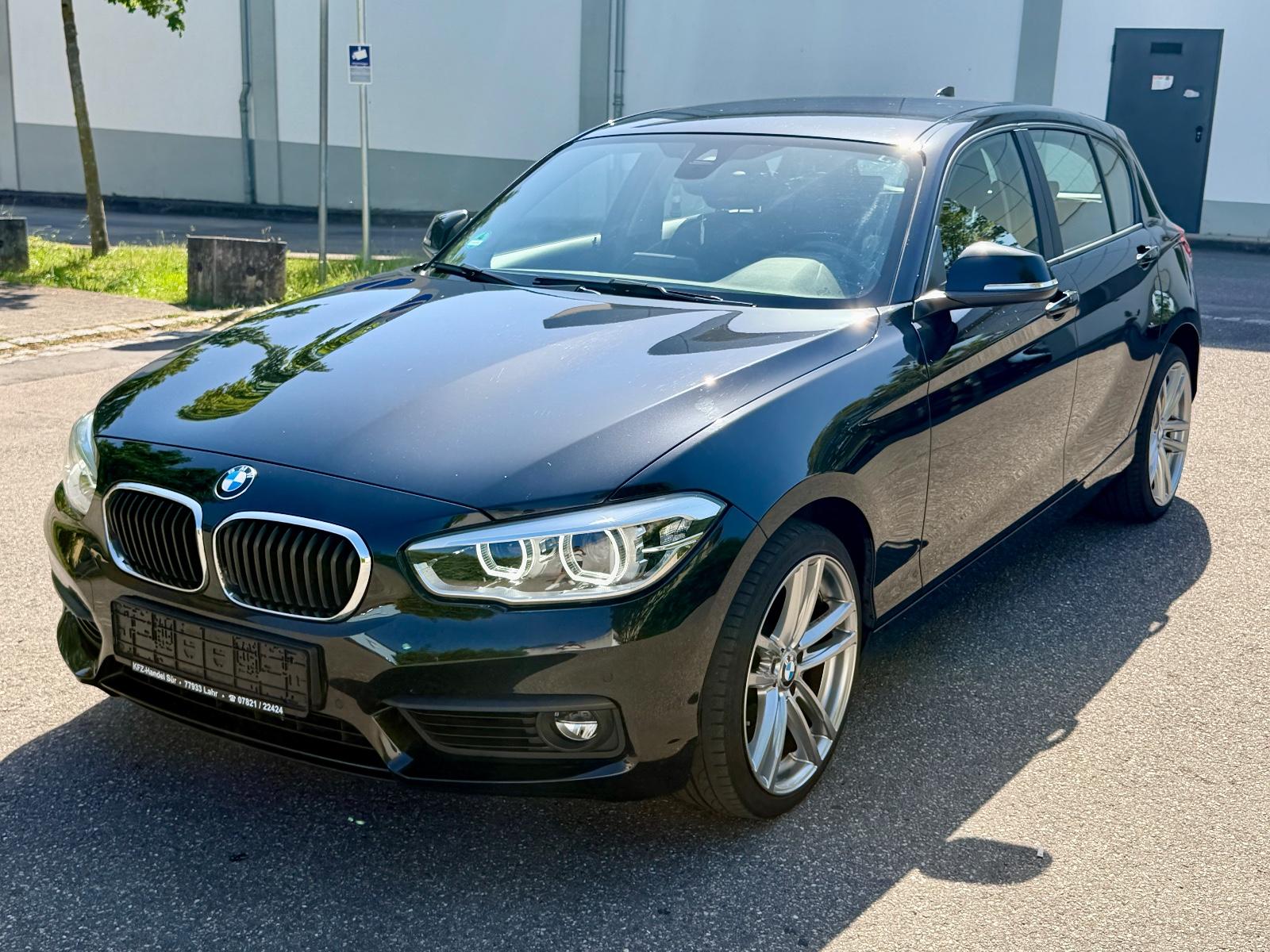 BMW 120 i Advantage TÜV NEU/LED SCH./NAVI/SHZ/TEMP./