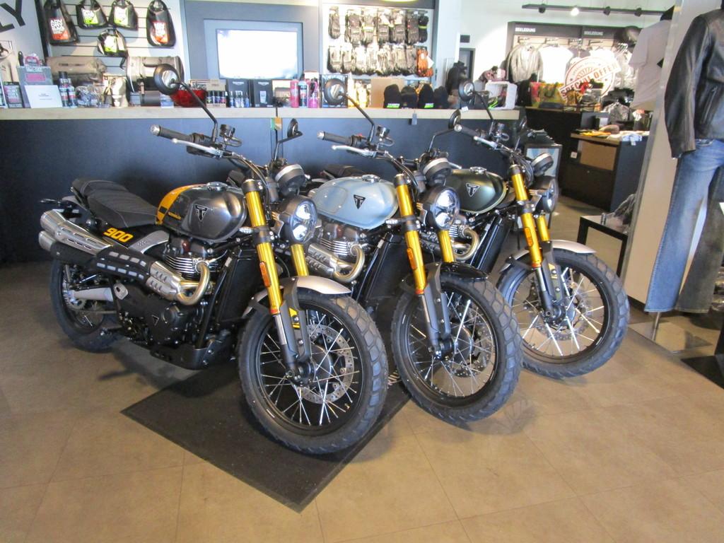 Triumph Scrambler 900 Alle 3 Farben auf Lager