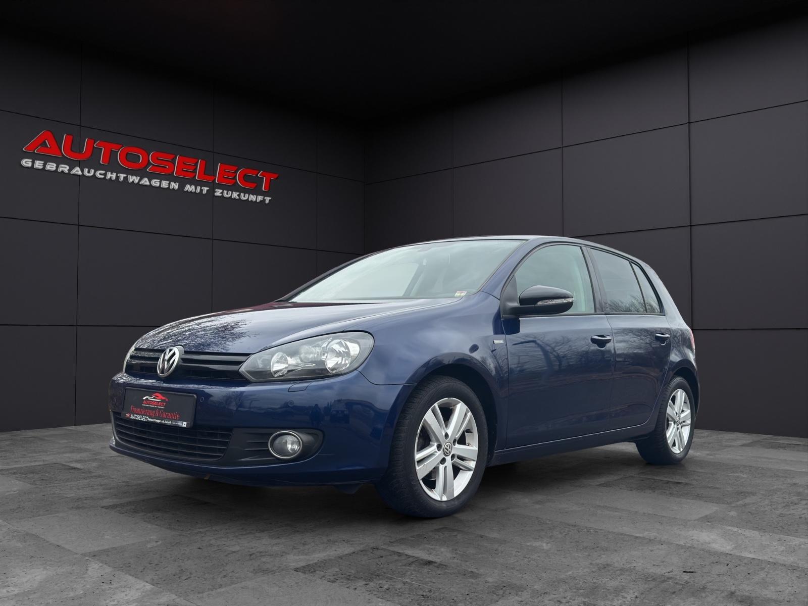 Volkswagen Golf VI Match Temp*Shzg*PDC*teilleder*ALU*KlimaA