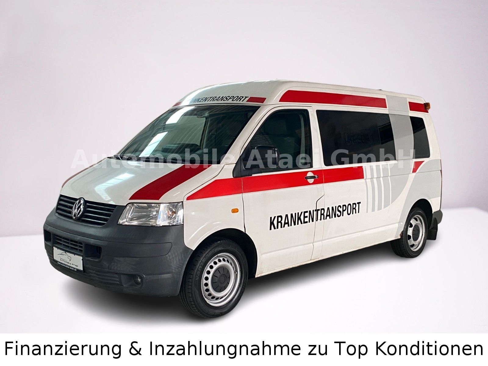 Fahrzeugabbildung Volkswagen T5 2.5 TDI *KTW* 1.Hand+ Klima (9558)