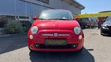 Fiat 500 Rosso Corsa Leder Xenon Klimaauto TÜV PDC - Fiat 500: Rosso