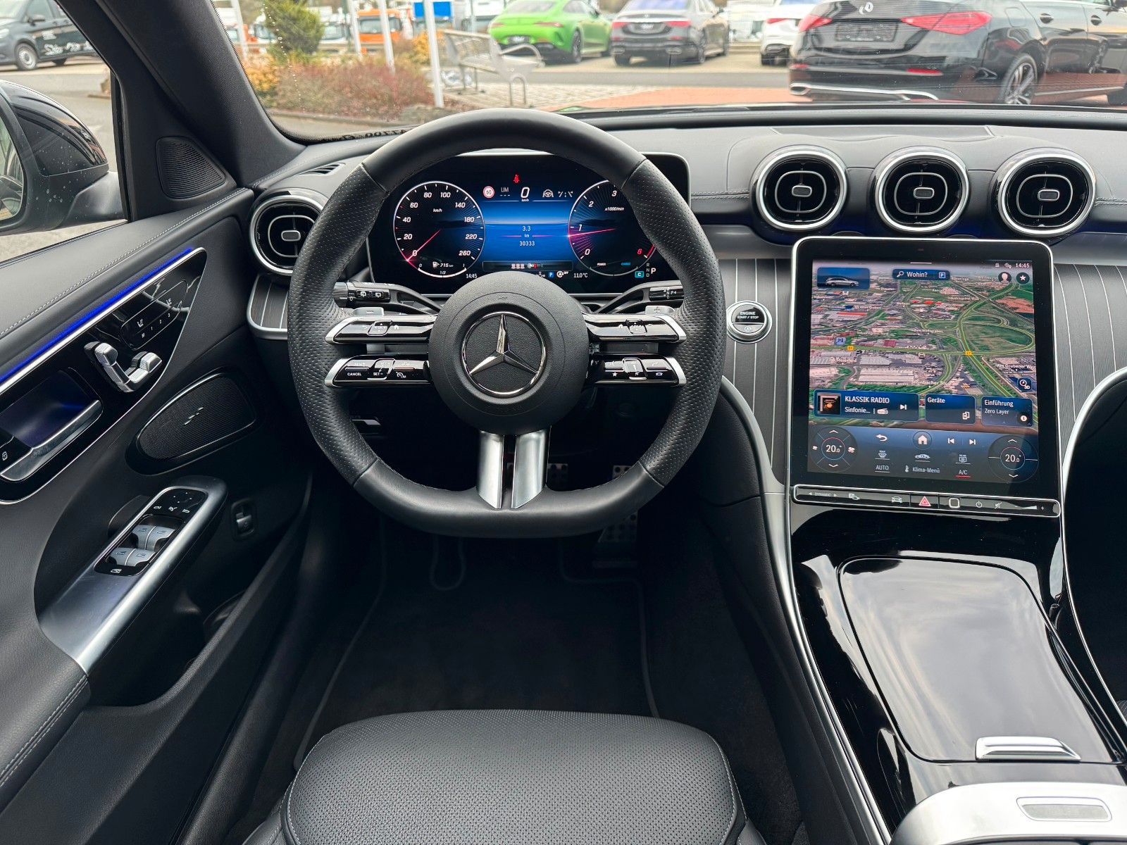 Fahrzeugabbildung Mercedes-Benz C 220d T AMG Digital+AHK+Pano+Memory+360°+SKLIMA
