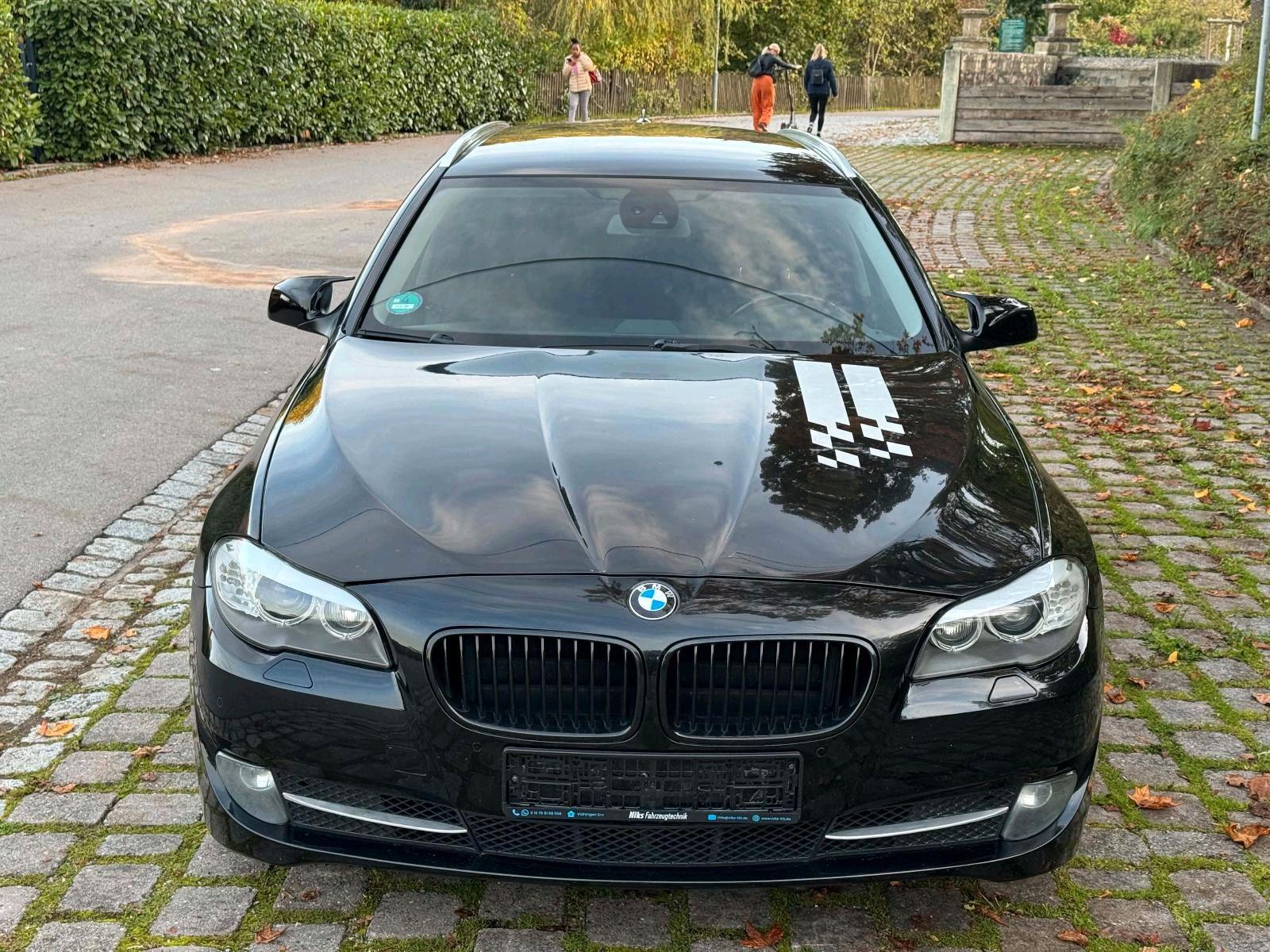 BMW 525 2011 — вигляд ззаду