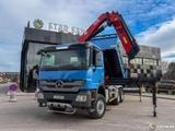 Mercedes-Benz  ACTROS 3341 6x6 HMF 4220 K4 CRANE KIPPER - Mercedes-Benz 8x4 Actros