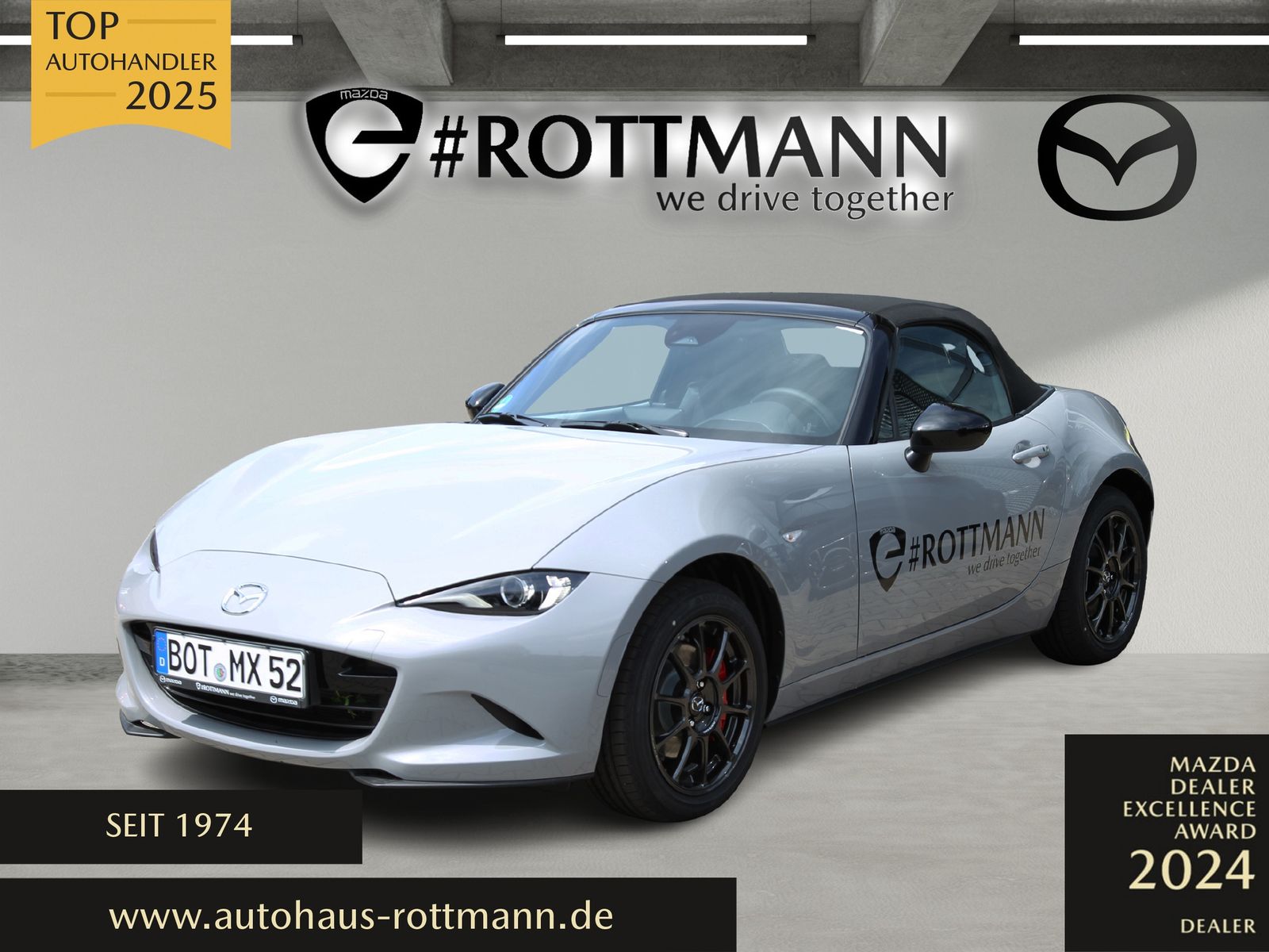 Mazda MX-5 1.5 Homura /Recaro/BOSE/KeyLess/Ma­trix-LED