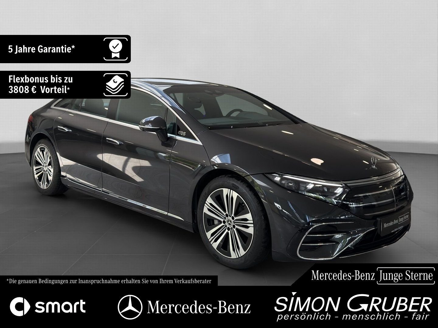 Fahrzeugabbildung Mercedes-Benz EQS 450 4M AMG Elec. Art Hyperscreen HAL Mod2026