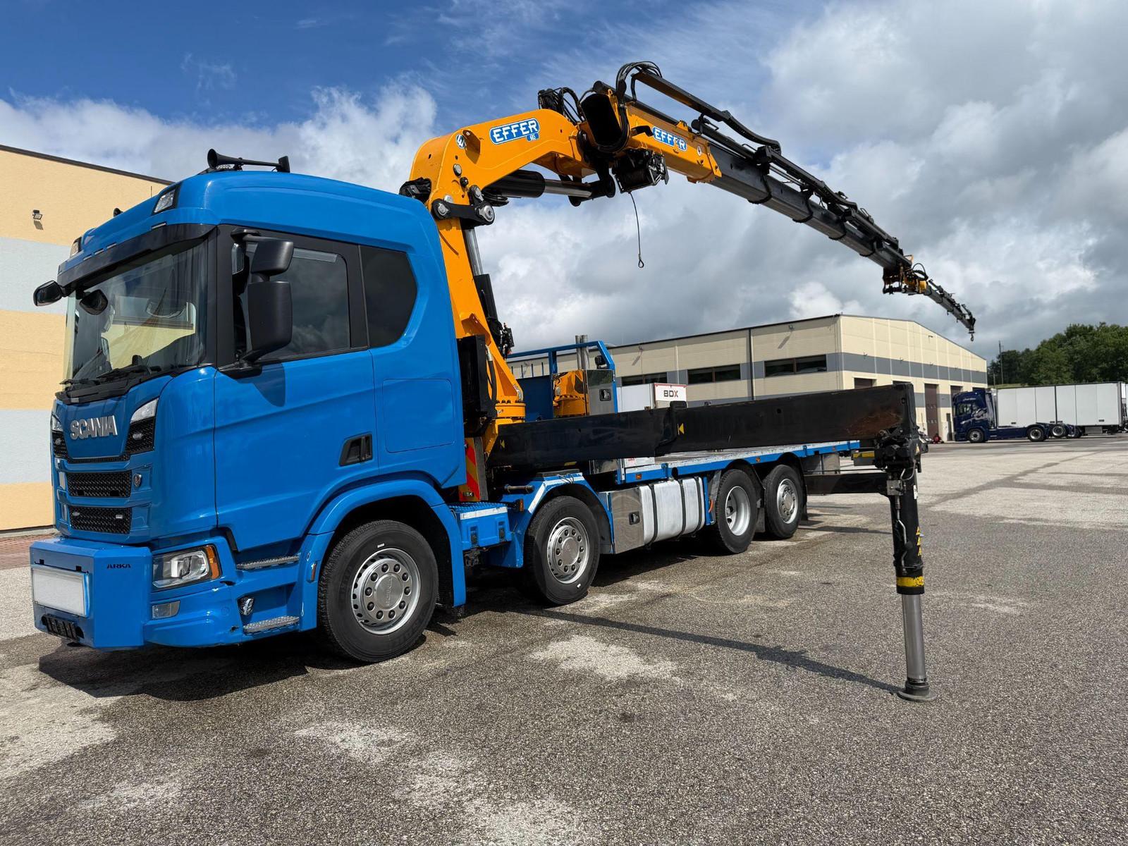 Scania R500 8X2*6 EURO6 + EFFER68.5 + JIB + RETARDER + 