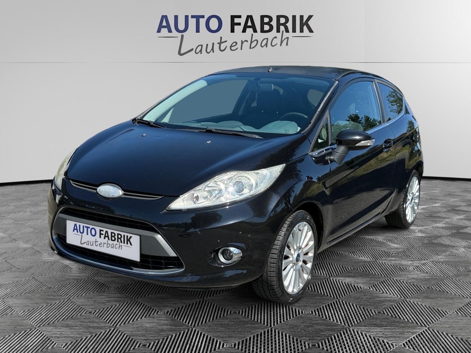 Ford Fiesta Titanium - 1.HAND - TÜV NEU - KLIMAUT.