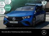 Mercedes-Benz EQE 350 4M AMG Prem/Night/Pano/Burm/360° - blaue Mercedes-Benz EQE