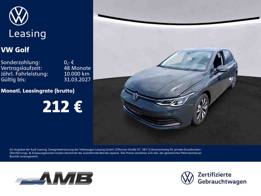 Golf Move 1.0 TSI AHK/LED/Sitzhzg/beheiz.Lenkrad