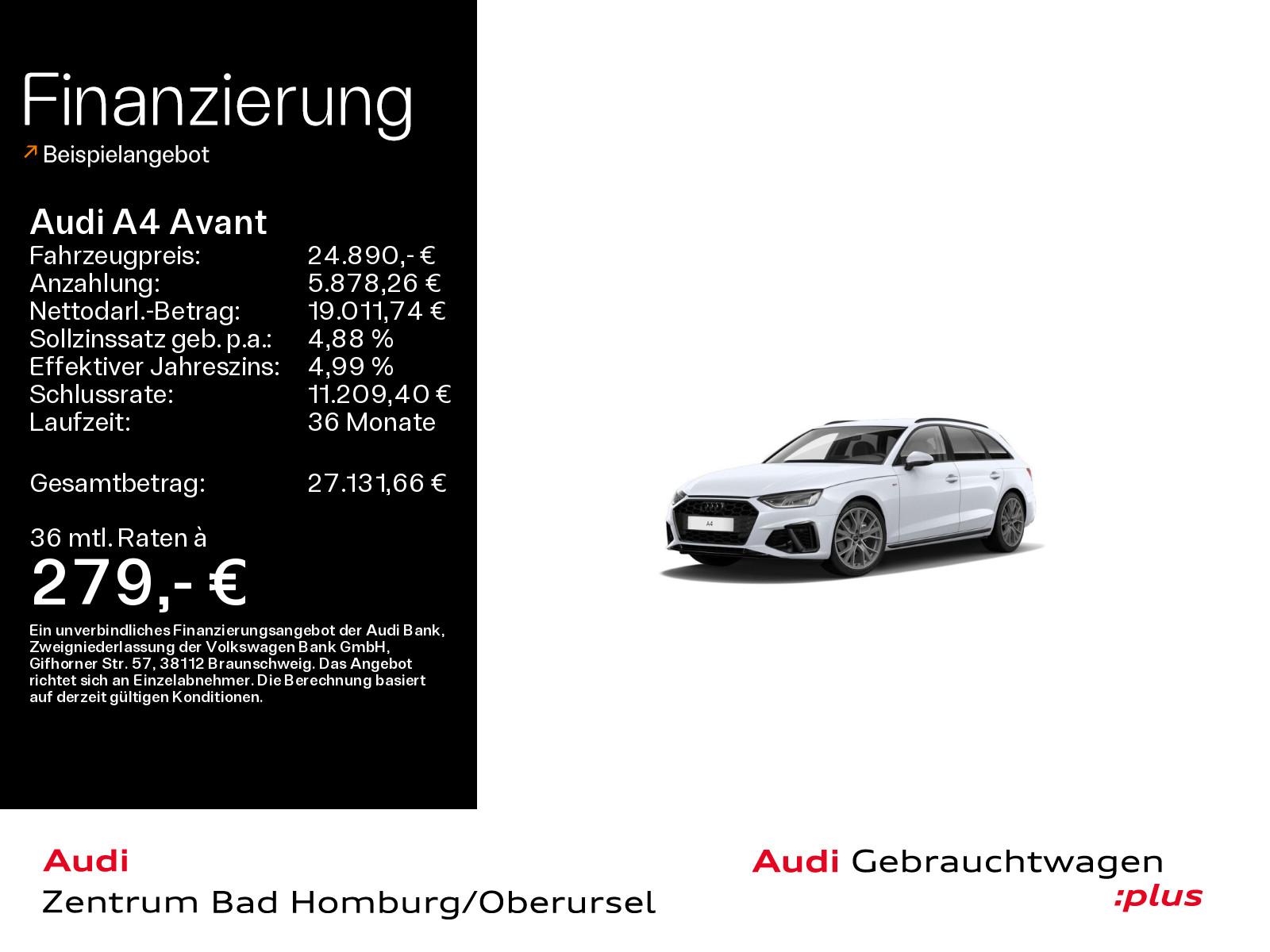 Audi A4 Avant 35 TFSI S line competition*Navi*Alu*PDC