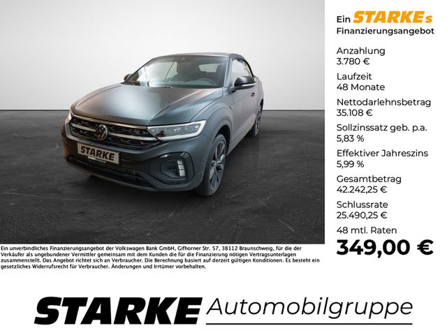 Volkswagen T-Roc Cabriolet 1.5 TSI DSG R-Line Edition Black