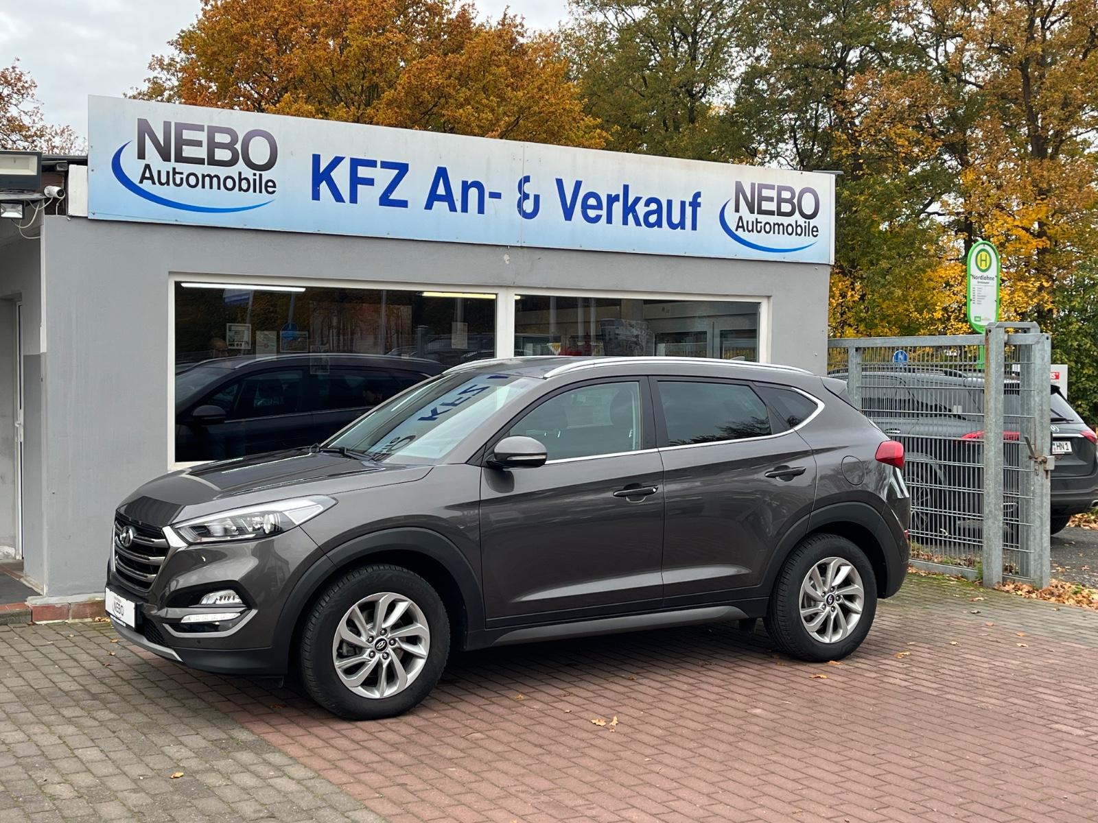 Hyundai Tucson blue Style 2WD Sitzheizung AHK USB Navi