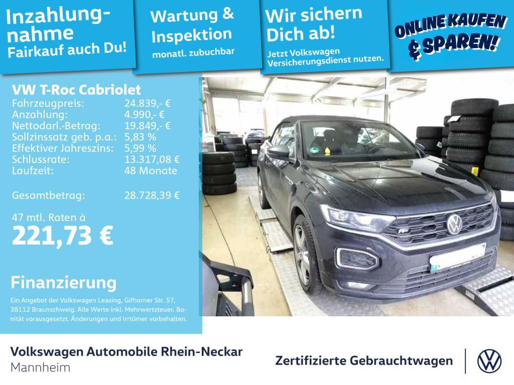 Volkswagen T-Roc Cabriolet 1.5 TSI R-Line DSG LED Kamera Na