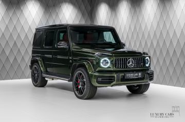 G 63 AMG 2023 OLIVE GREEN/RED MASSAGE BURMESTER