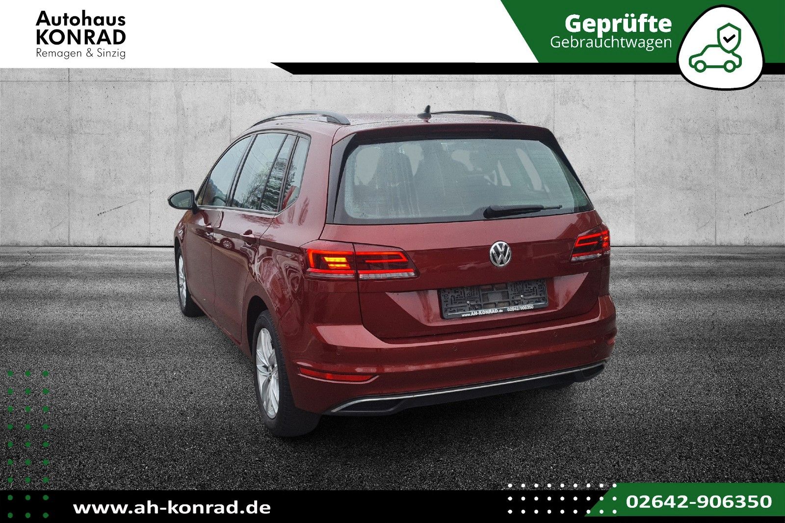 Fahrzeugabbildung Volkswagen Golf Sportsvan