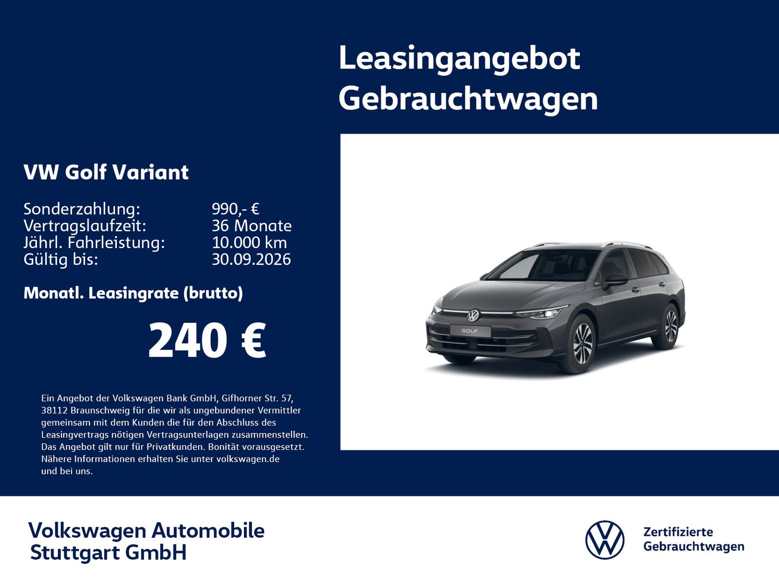 Volkswagen Golf Variant Energy 1.5 TSI Kamera Navi ACC LED 
