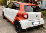 Smart ForFour weiß orange Faltdach TOP 90PS