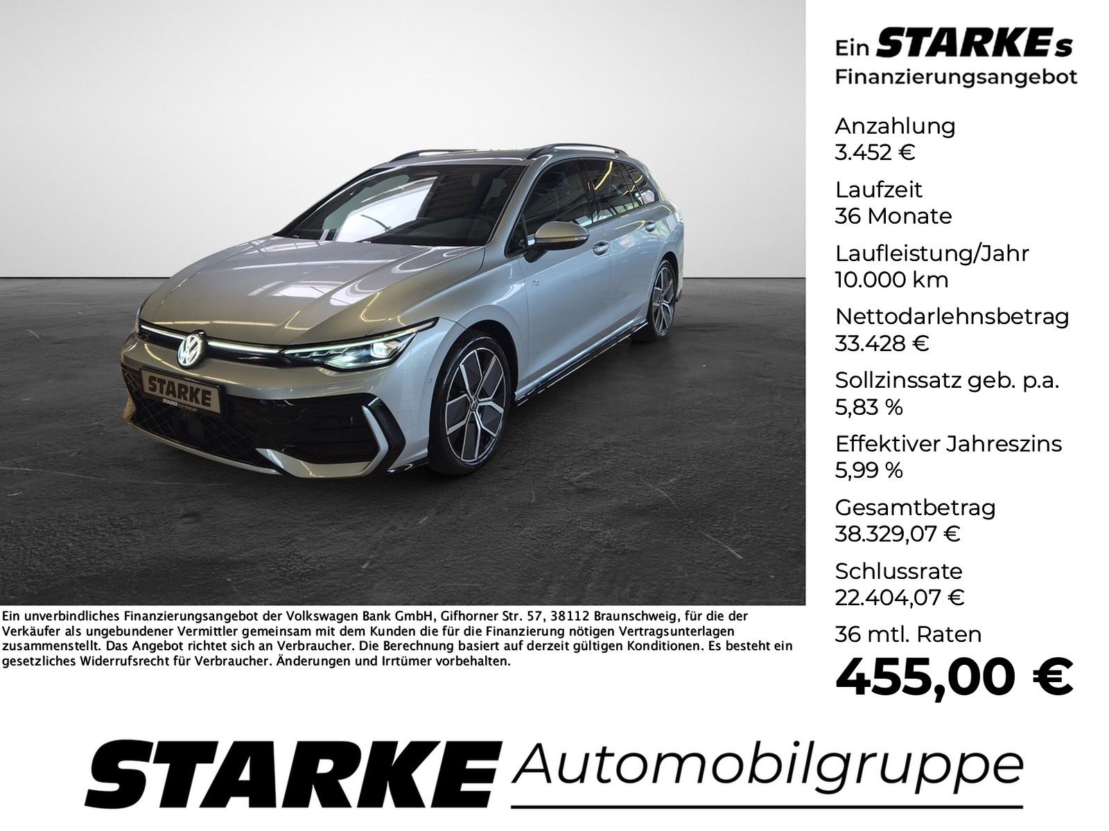 Volkswagen Golf Variant 2.0 TDI DSG R-Line  AHK Navi LED Ka