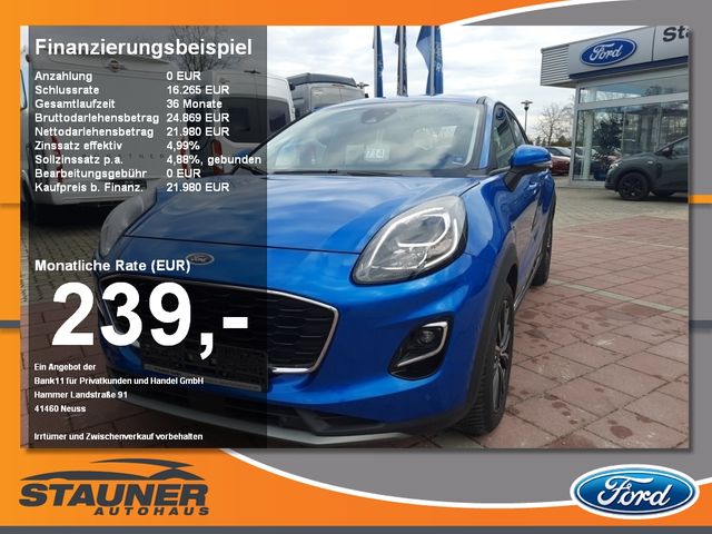 Ford Puma 1.0 EcoBoost MH Titanium LED Navi Kamera