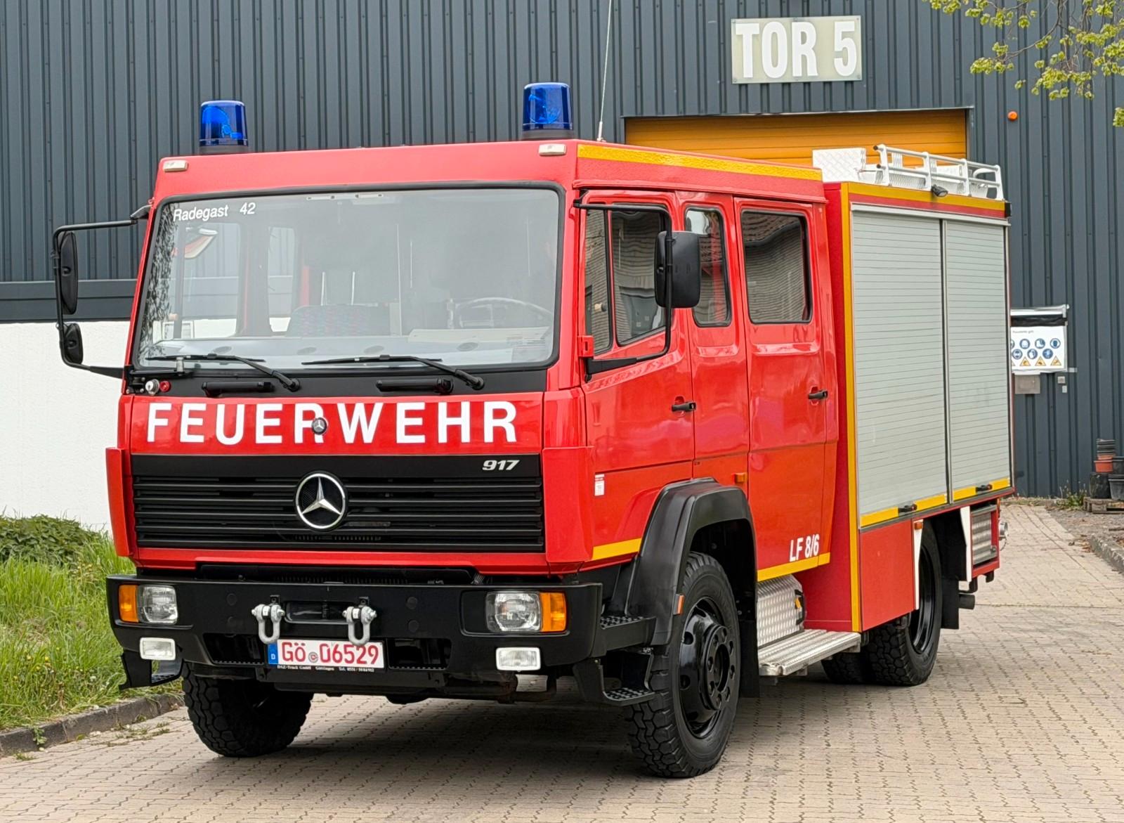 Mercedes-Benz 917AF - Feuerwehr - 22 TKm - 4x4 - 1. Hand