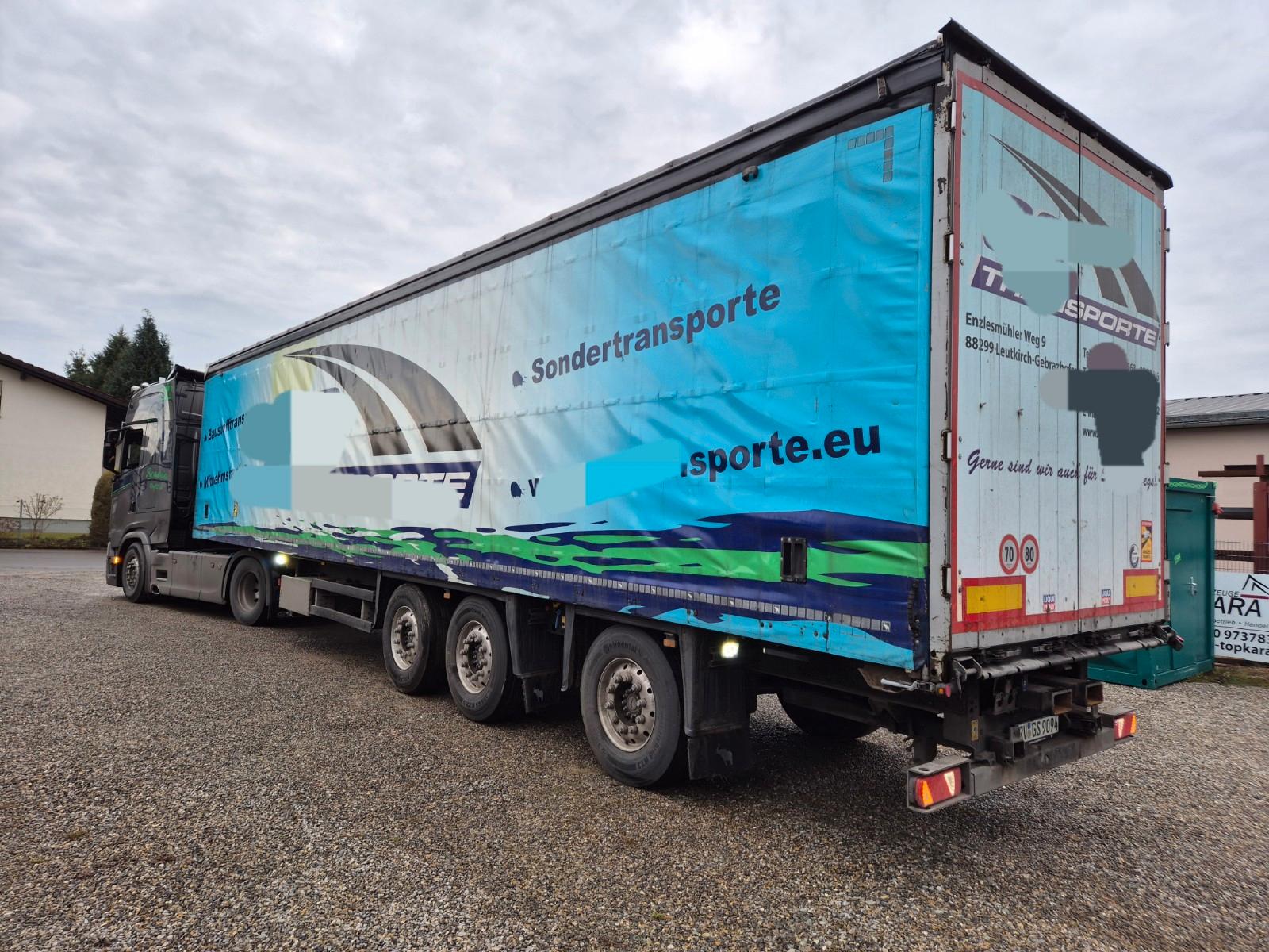 Schmitz Cargobull SCB S3T / Curtains /Lenkachse/Speed/Stapler