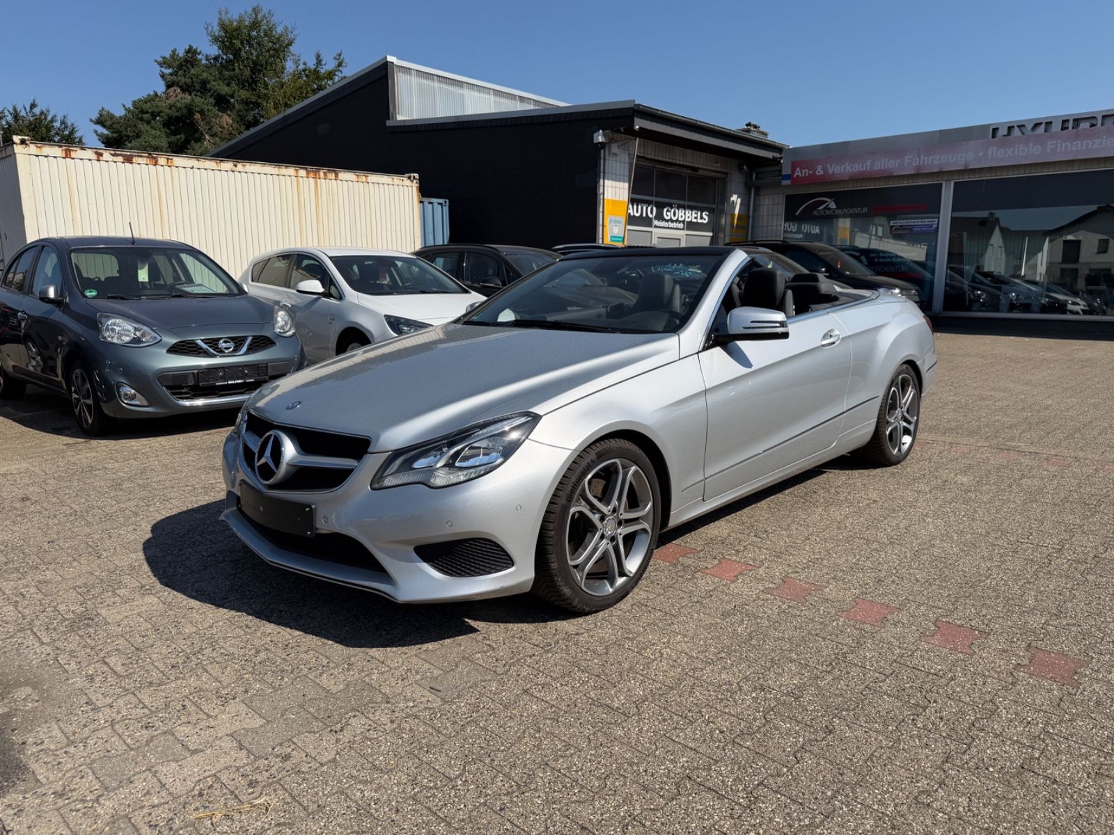 Mercedes E 200 2014, 2.0 benzīns, Automāts, Kabriolets, Sudrabs — Latvijā