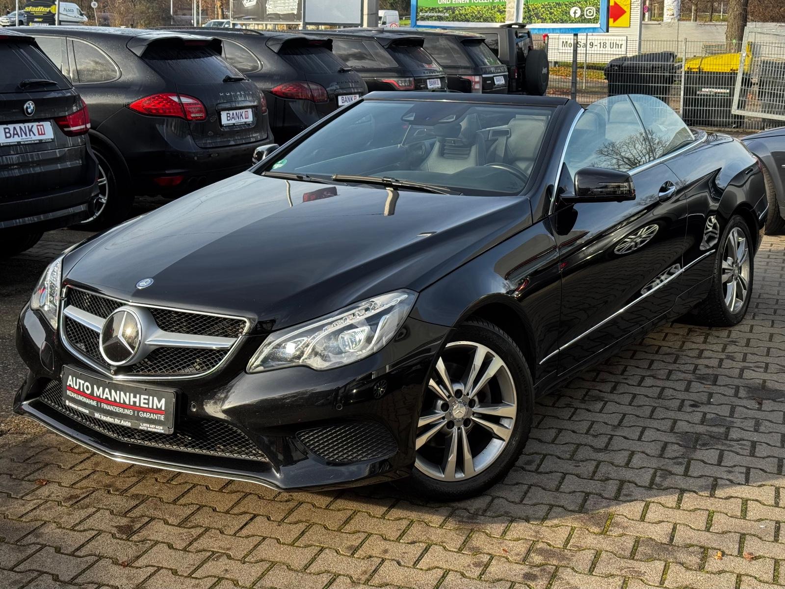 Mercedes-Benz E200 AVANTGARDE 7G AUTOMATIK CABRIO 1.Hand
