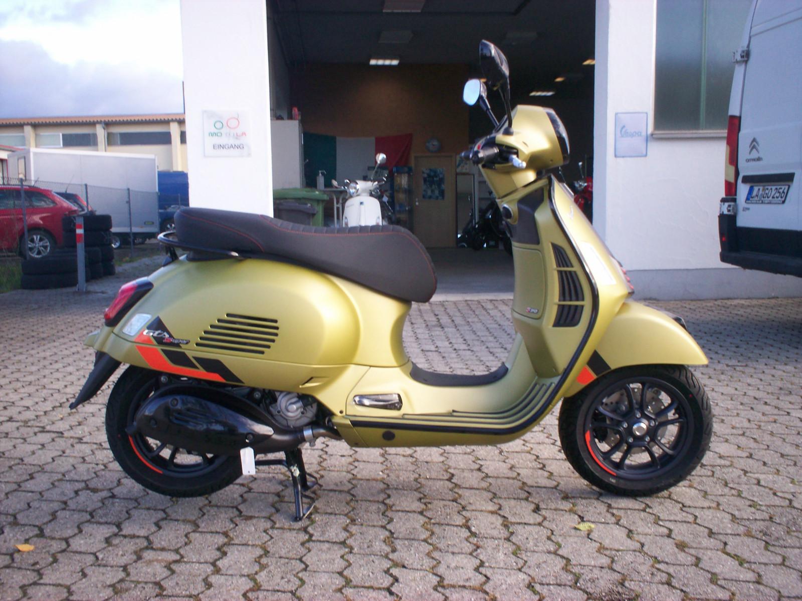 Vespa Frühlingsaktion GTS 310 Super Sport Lieferung