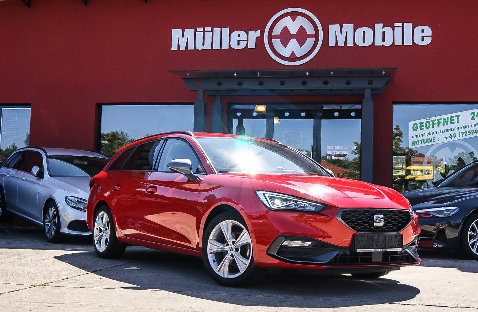 Fahrzeugabbildung SEAT Leon Sportstourer 1.5 FR VIRTUAL KAMERA ACC LED