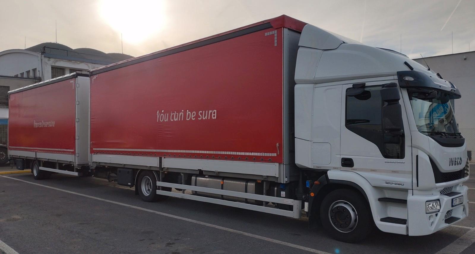 Iveco 120E28+SVAN 10t - 38 EP - DURCHLADE - 90.000 km