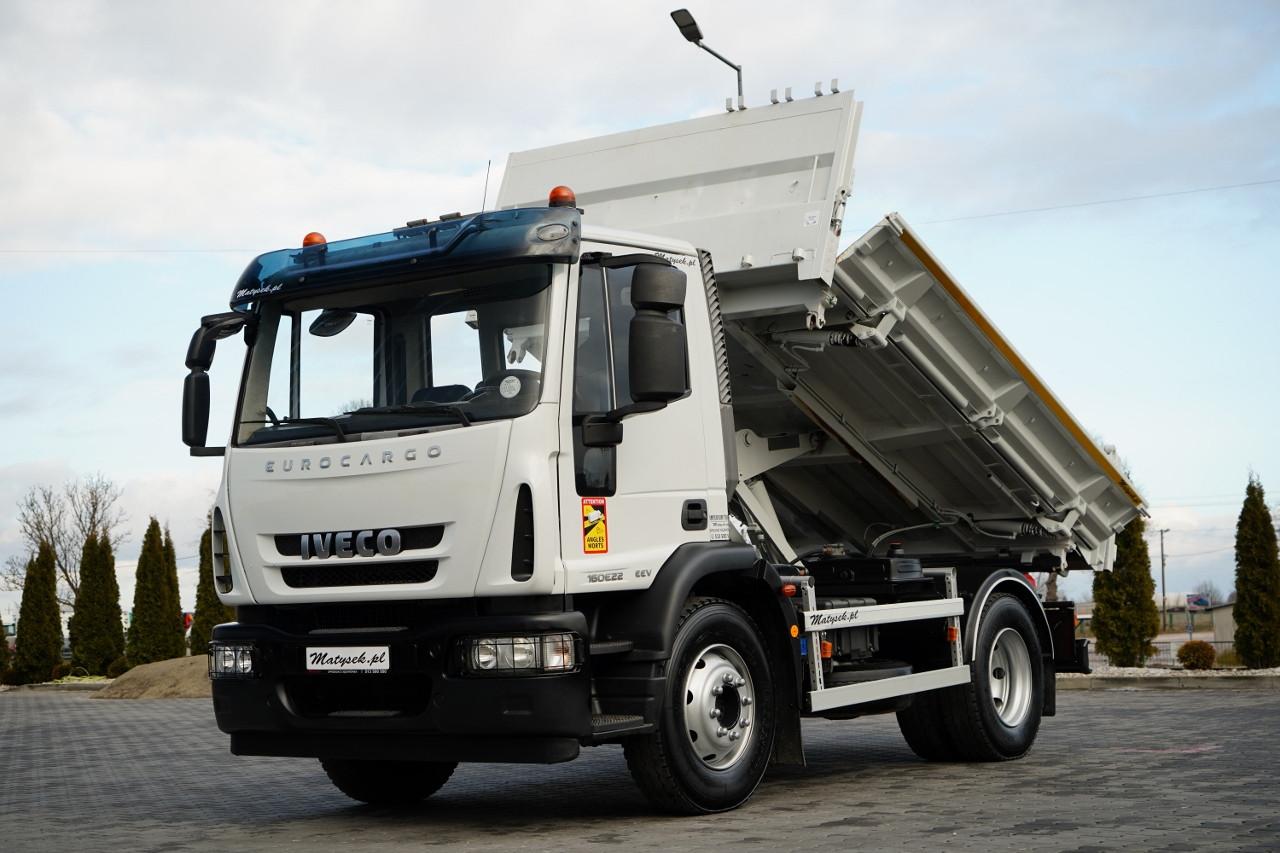 Iveco EUROCARGO 160 E22 / WYWROTKA 3 STRONNA / HYDROBU