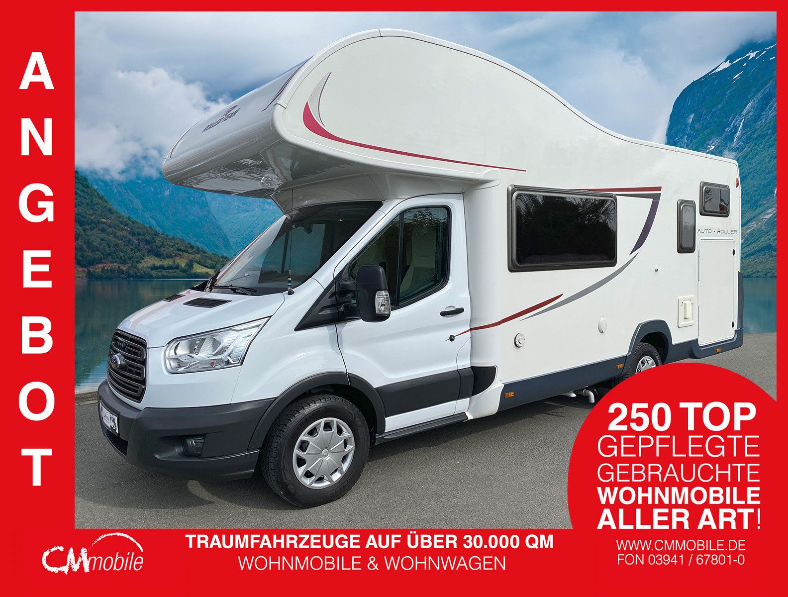 Roller Team
Kronos 298 A - Festbett - Garage -