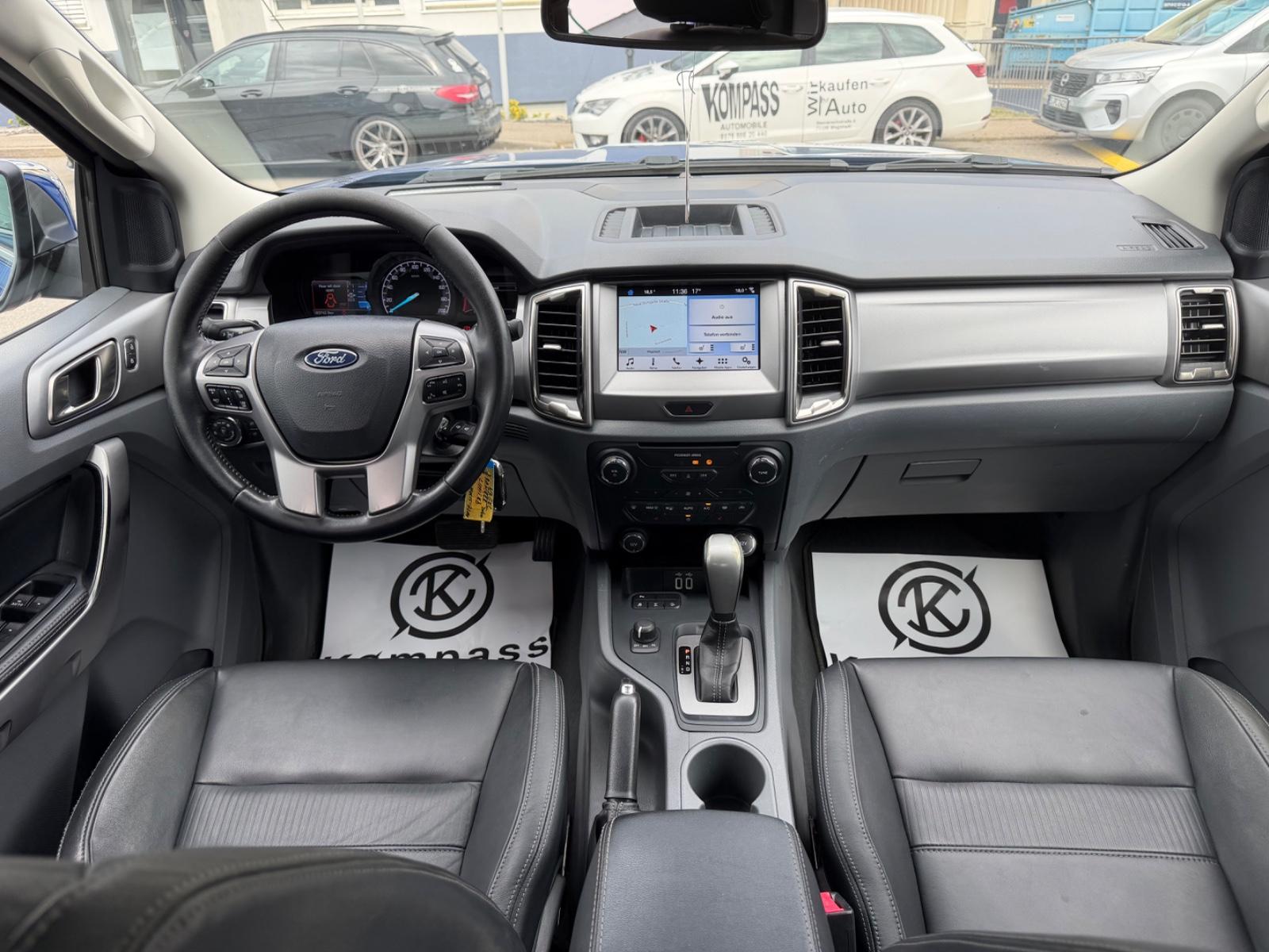 Ford Ranger Limited 3.2 TDCi 200 ch BVA 4x4 / 83 742 km / 1ère main / Cuir / Caméra