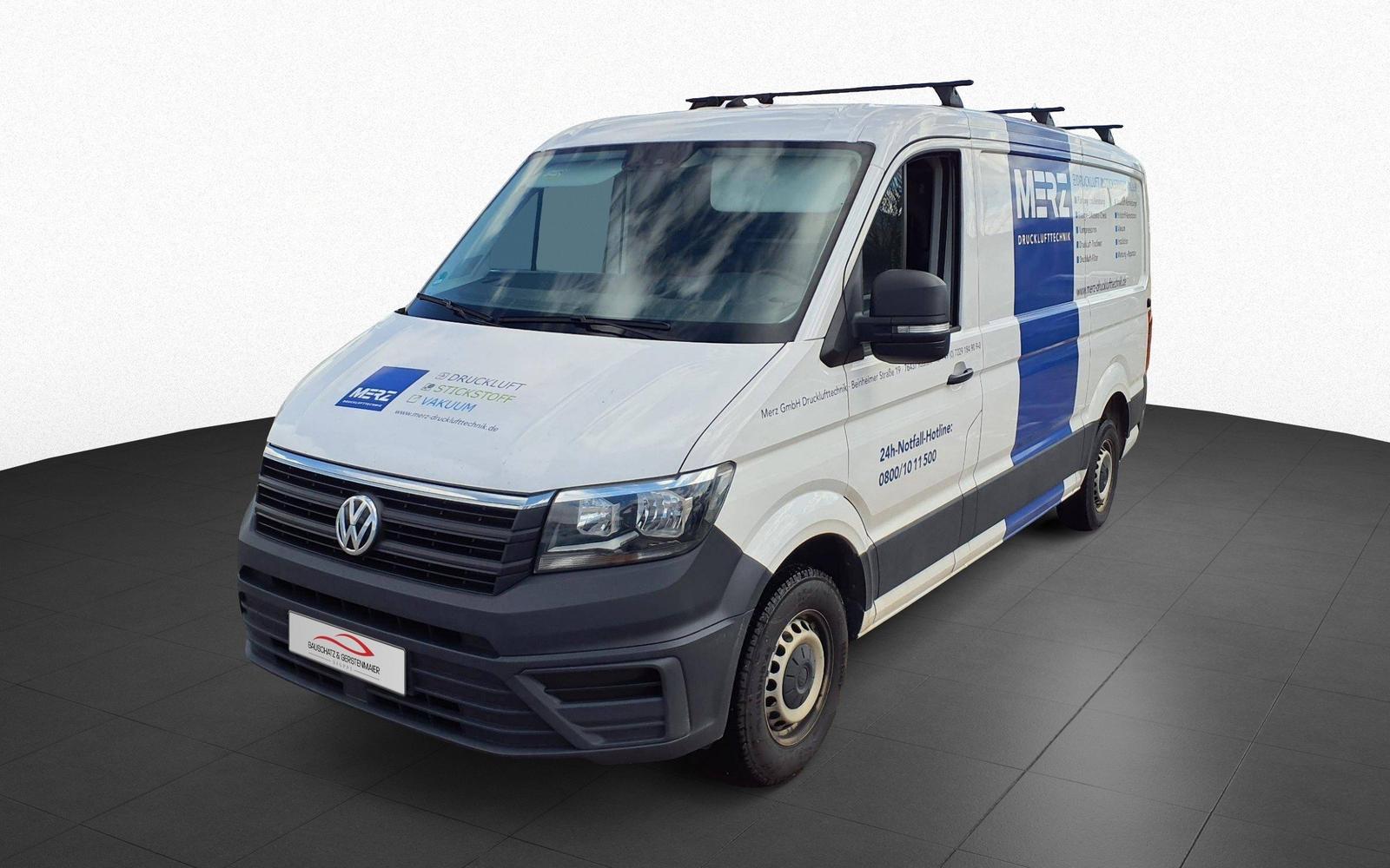 Volkswagen Crafter 30 Koffer MR 2.0 TDI Autom. *AHK*NAVI* A