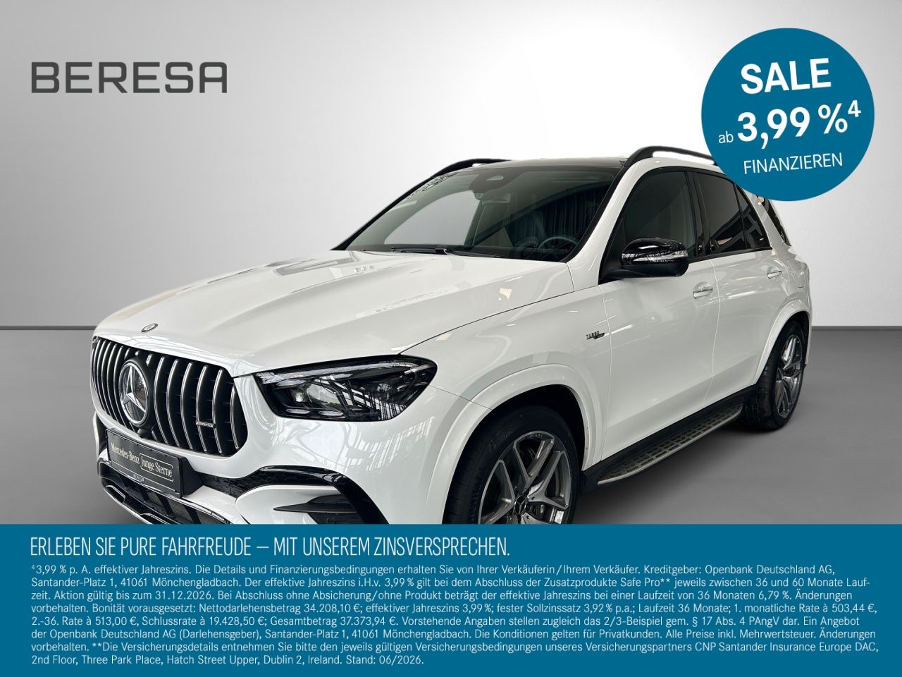 MERCEDES-BENZ GLE 53 AMG 4M+ Hybrid Premium 21'' HUD AHK Pano
