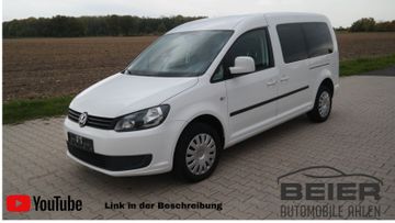 VW Caddy 1,6 TDI Maxi 7-Sitzer Klimatr. SHZ Navi