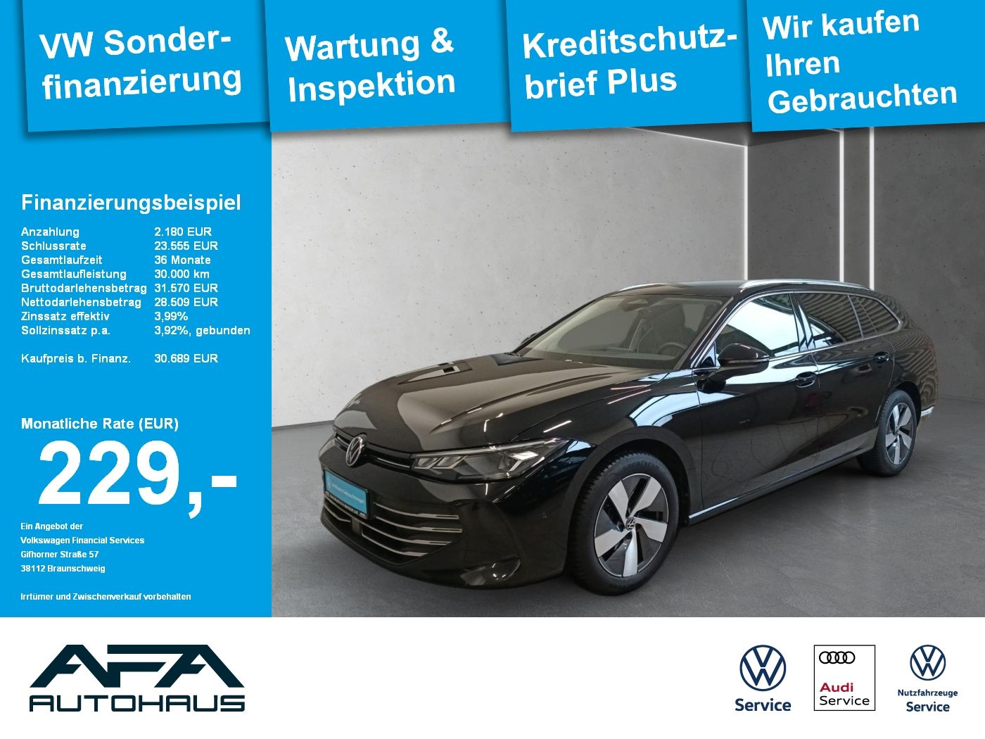 Volkswagen Passat Var. 1.5 eTSI Business DSG AHK*NAV*ACC*RF