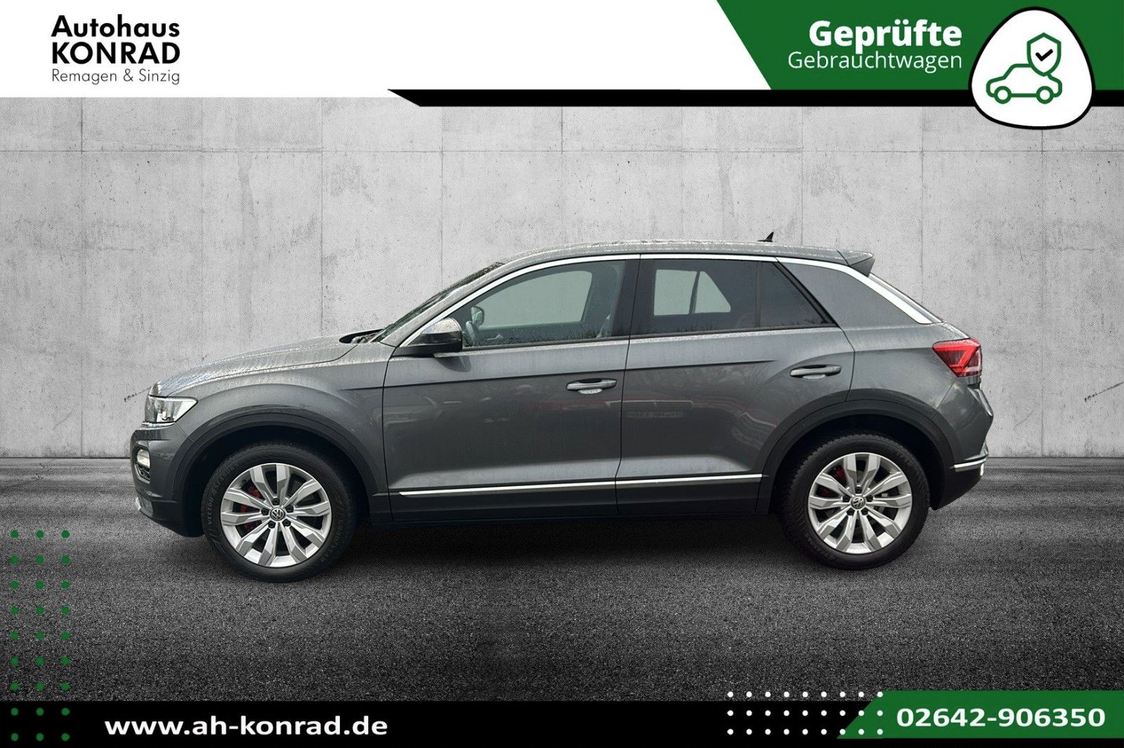 Fahrzeugabbildung Volkswagen T-Roc Sport 1.5 TSI Navi-AHK-APP