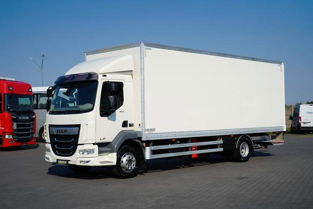 DAF DAF LF / 260 / ACC / EURO 6 / KONTENER + WINDA / 18