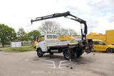 Mercedes-Benz Vario 816D mit Ladekran 3 Sitzer Standheizung HI - Mercedes-Benz Diesel Koffer 816 d